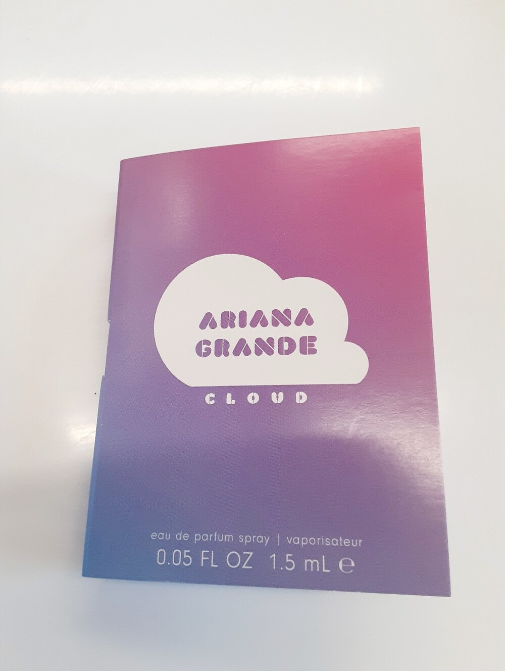 Ariana Grande Eau De Cloud Spray Sample